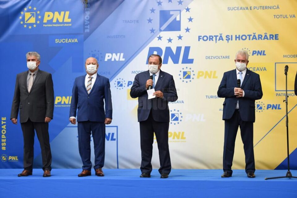 Alături de Gheorghe Flutur au fost primari din mai multe municipii sucevene