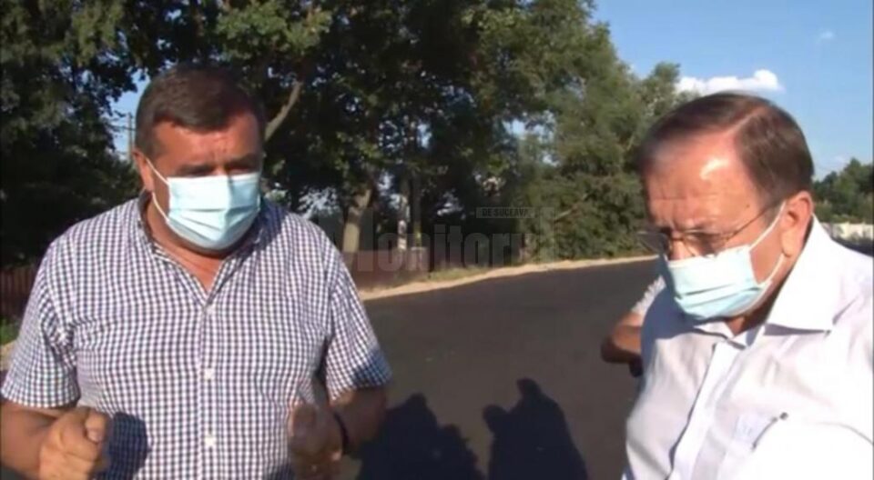 Gheorghe Flutur a verificat lucrările la drumul Rădăuți - Bilca