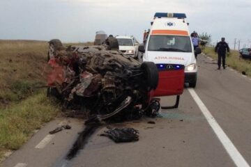 Imagini de coșmar de la locul accidentului Sursa: Obiectiv Ialomița