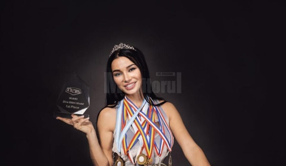O campioana mondială la bikini fitness, Olivia Stan, candidează pentru funcția de primar în Rădăuți (FOTO)