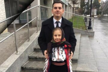 Marius Cernescu va fi înmormântat alături de fetița sa, Cosmina
