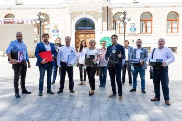 Dan Nechiforel și Teodora Munteanu și-au depus candidaturile din partea USR-PLUS pentru președinția Consiliului Județean și Primăria Suceava