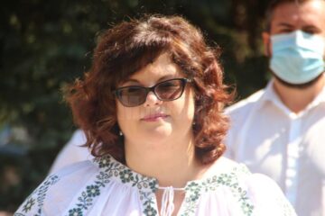Liderul Partidului Ecologist Român Suceava și candidatul acestei formațiuni politice pentru președinția Consiliului Județean, Cătălina Vartic