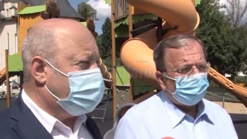 Gheorghe Flutur și primarul din Vatra Dornei, Ilie Boncheș Gheorghe Flutur și primarul din Vatra Dornei, Ilie Boncheș