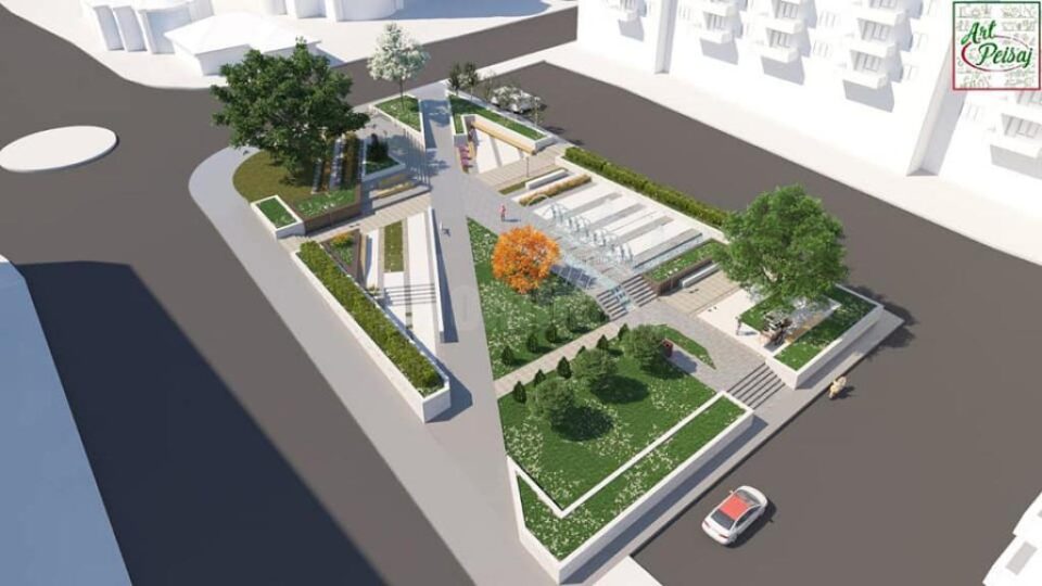 Parcul Mărășești, de lângă Catedrală, va deveni o oază de relaxare pentru suceveni
