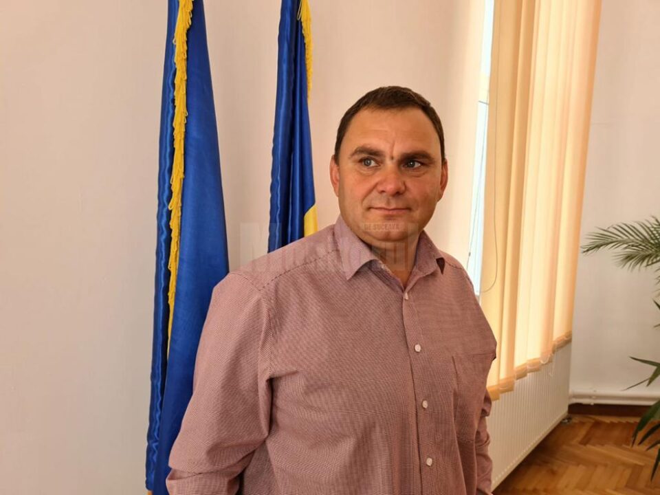 Cornel Țehaniuc, primarul din Solca Cornel Țehaniuc, primarul din Solca