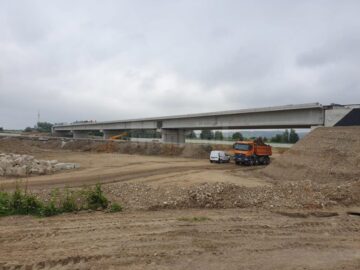 Lucrări la șoseaua de centură Rădăuți