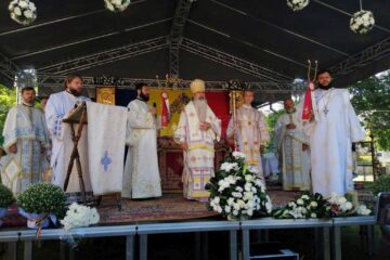 Slujbă arhierească la Gura Humorului