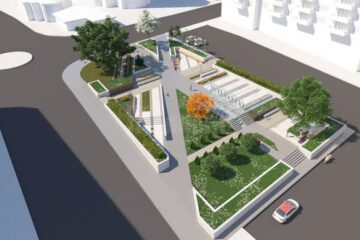 Proiectul municipalității de modernizare a “Parcului Mărășești”, de lângă Catedrală