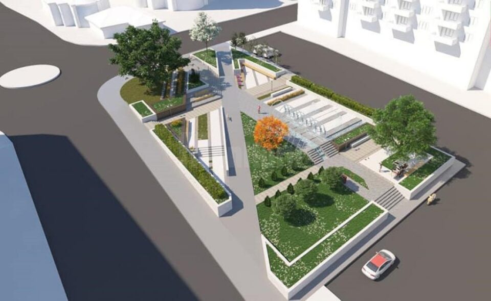 Proiectul municipalității de modernizare a “Parcului Mărășești”, de lângă Catedrală