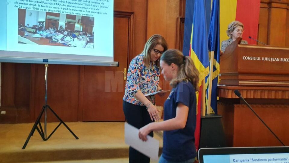 Campania „Susținem performanța”, ediția a III-a, organizată de Protecția Copilului Suceava