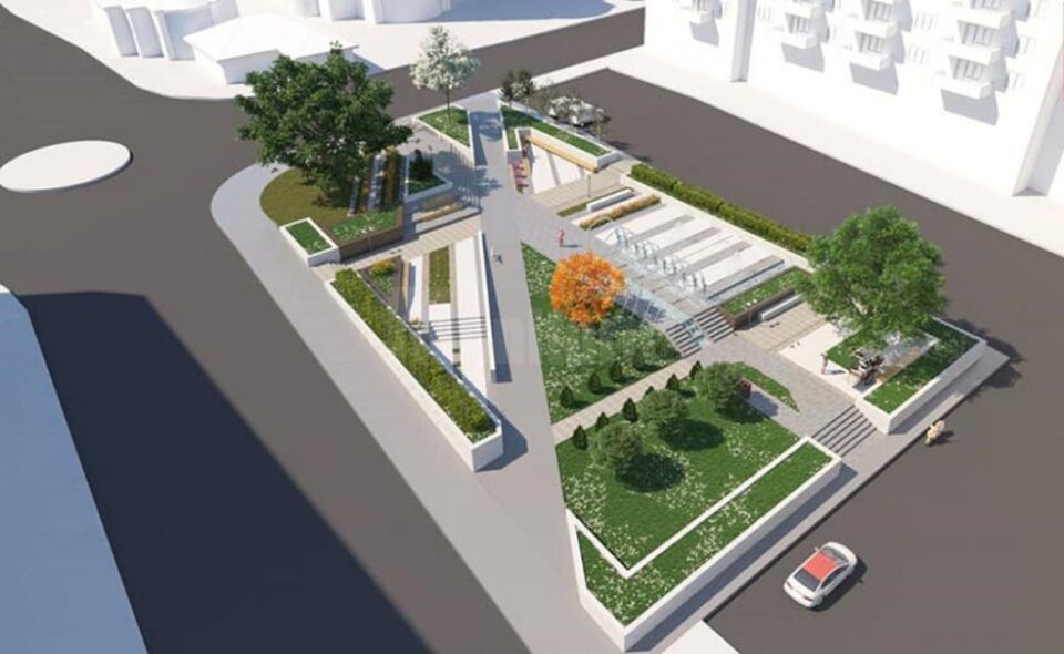 Proiectul municipalității pentru parcul Mărășești, retras, pentru a fi pus în discuție în paralel cu cel propus de Doru Olaș