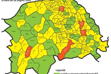 Cazurile active de Covid-19, din fiecare localitate din județul Suceava