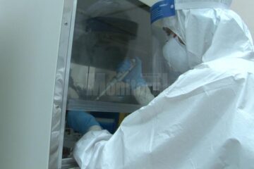 Testare Covid in laboratorul Spitalului Suceava Testare Covid in laboratorul Spitalului Suceava