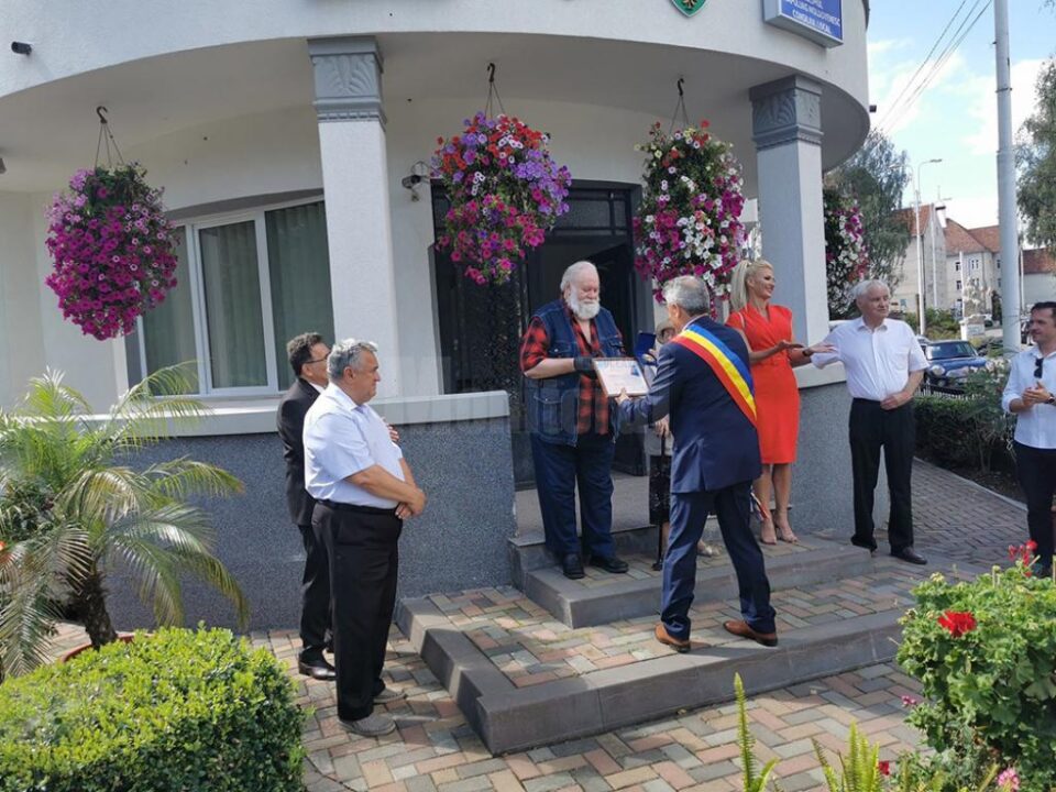 Constantin Tiron, cetățean de onoare al municipiului Câmpulung Moldovenesc