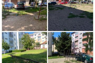 Dan Ioan Cușnir prezintă starea în care se află mai multe spații de joacă din Suceava