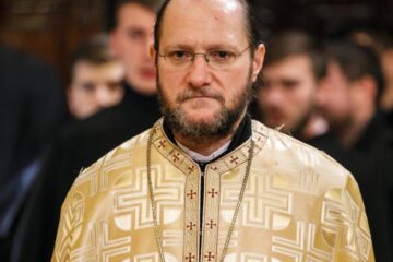 Arhimandritul Serafim Grigoraș, noul stareț al Mănăstirii Sf. Ioan cel Nou de la Suceava. Foto Doxologia.ro