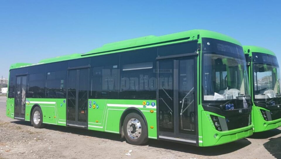 Autobuzele electrice cumparate prin licitatie de Primăria Suceava au ajuns pe 2 septembrie în România 2