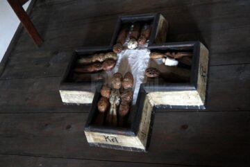 La Liteni, Moara, un “Triunghi – Sculptură, Arhitectură, Agricultură”