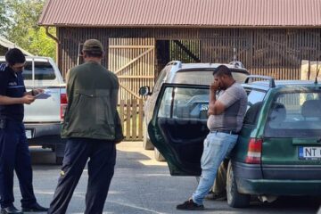 Imagini de la fața locului