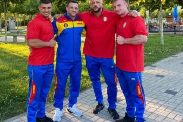 Răzvan Macovei, Cristi Tcaciuc, Dorel Toma și Alexandru Breabăn au reprezentat cu brio România la Balcaniada de culturism