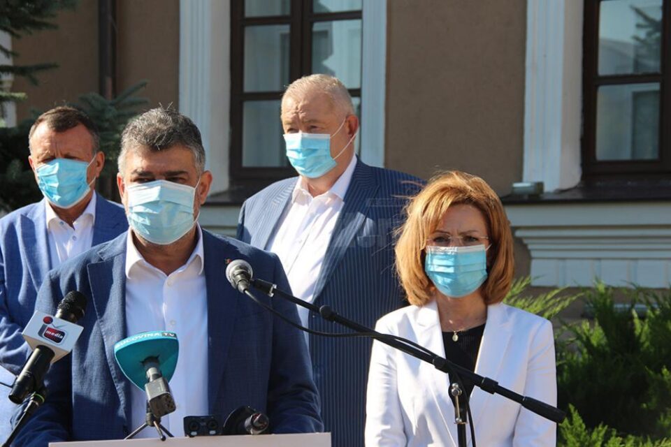 Mirela Adomnicăi are susținerea liderului PSD, Marcel Ciolacu, pentru președinția Consiliului Județean Suceava Mirela Adomnicăi are susținerea liderului PSD, Marcel Ciolacu, pentru președinția Consiliului Județean Suceava