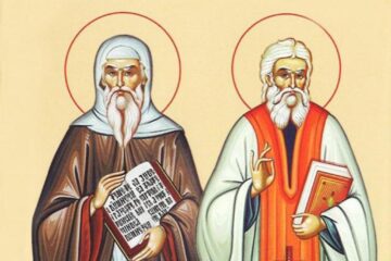 Înainte-prăznuirea Nașterii Maicii Domnului. Sfinții Cuvioși Simeon și Amfilohie de la Pângărați