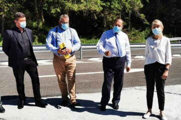 Gheorghe Flutur a fost prezent la recepția finală a lucrărilor de modernizare a drumului DN 18 Iacobeni- Cârlibaba