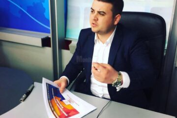 Liderul Organizației Județene Suceava a Tineretului Social Democrat, George Șoldan