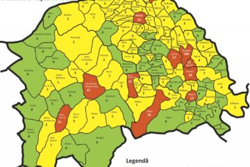 Cazurile de Covid-19 în evoluție, în fiecare localitate din județ