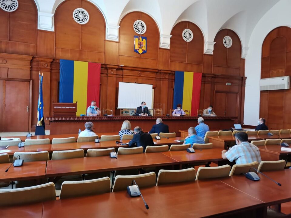 Ședință extraordinară a Comitetului Județean pentru Situații de Urgență pe tema începerii anului școlar Ședință extraordinară a Comitetului Județean pentru Situații de Urgență pe tema începerii anului școlar
