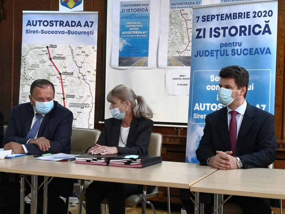 Gheorghe Flutur a spus că vrea să fie pus la treabă pe acest tronson de autostradă