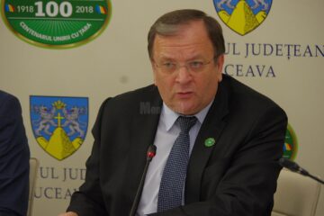Președintele Consiliului Județean Suceava, Gheorghe Flutur