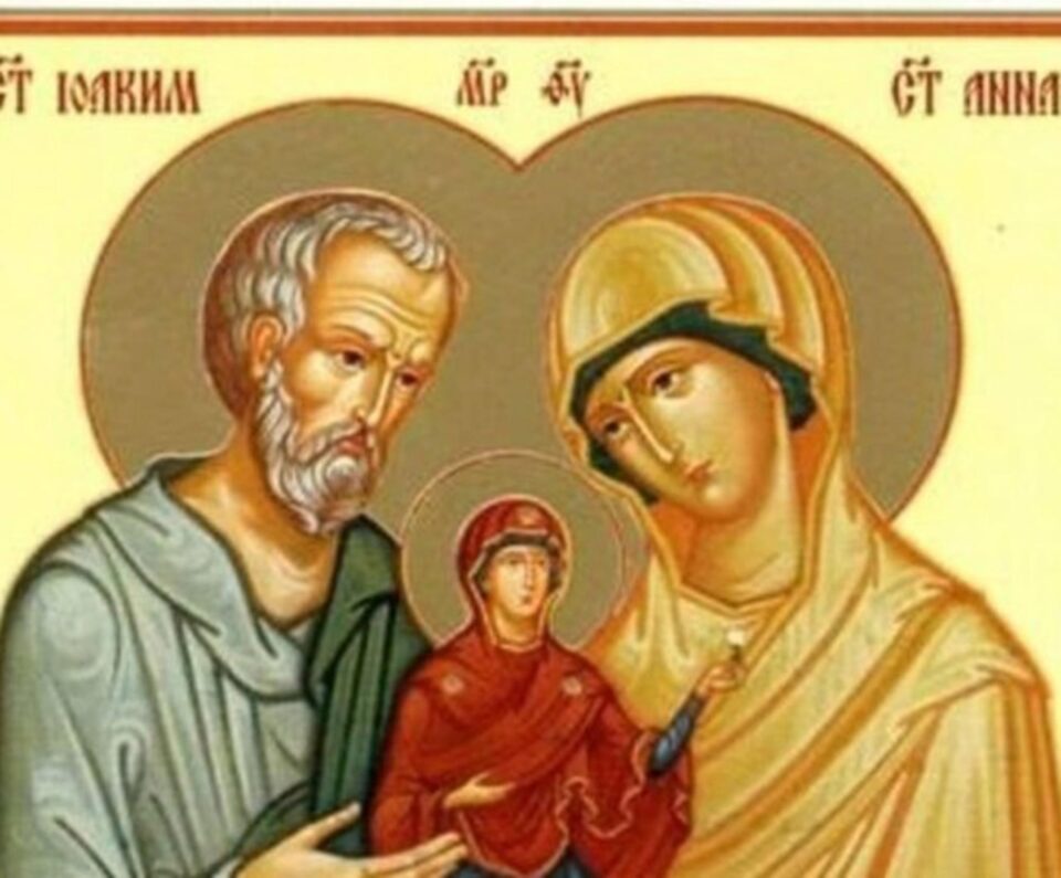 Sfinții și Drepții dumnezeiești Părinți Ioachim și Ana