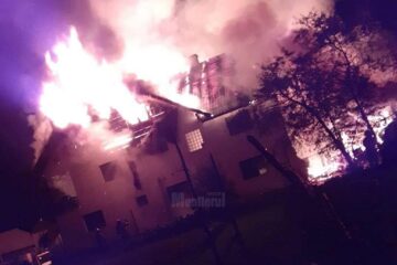 Incendiul a fost foarte violent