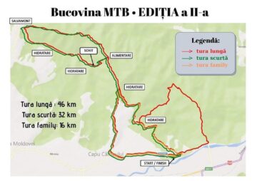 A doua ediție a concursului de ciclism montan Bucovina MTB