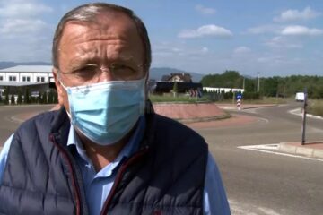 Gheorghe Flutur a anunțat că deja a fost construit un sens giratoriu
