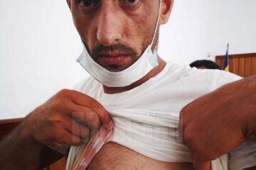 Cătălin Rîpă, unul dintre inculpați, care susține că a fost el agresat inițial