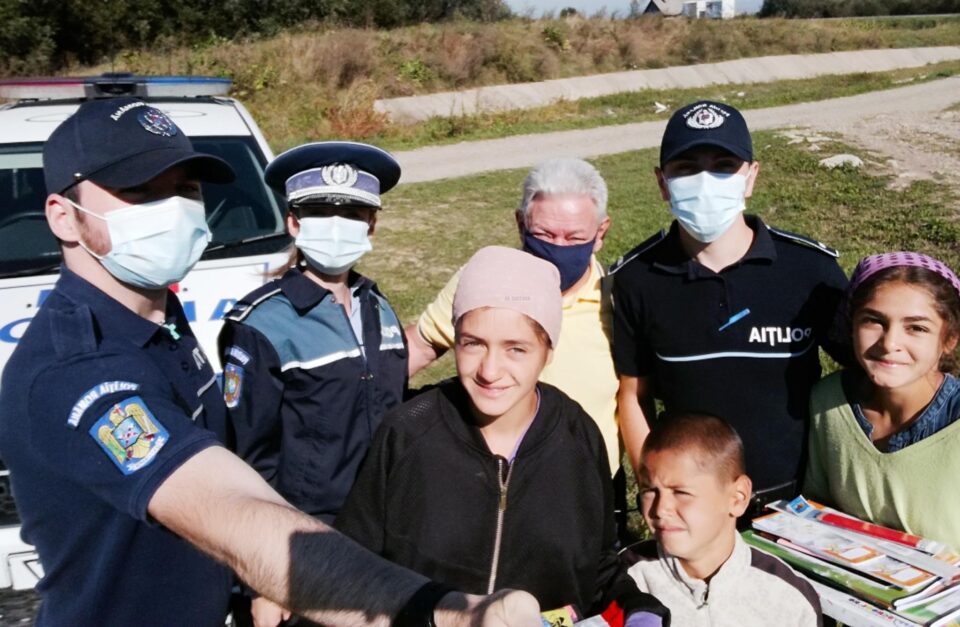 Acțiune umanitară a polițiștilor