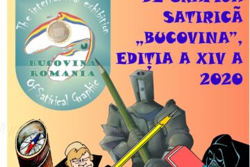 Expoziția Internațională de Grafică Satirică BUCOVINA, deschisă în Foaierul Muzeului de Istorie