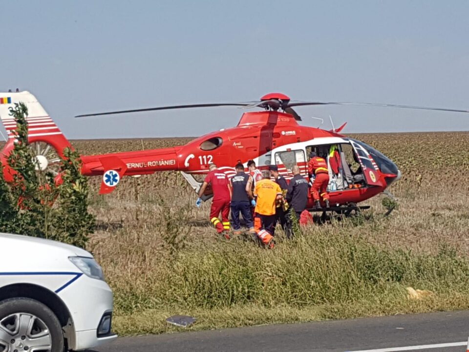 Un microbuz din Suceava, implicat într-un accident mortal pe DN 2, la Ialomița