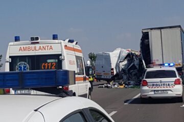 Un microbuz din Suceava, implicat într-un accident mortal pe DN 2, la Ialomița