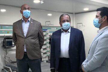 Gheorghe Flutur a inaugurat unitatea de terapie intensivă de la secția de boli infecțioase