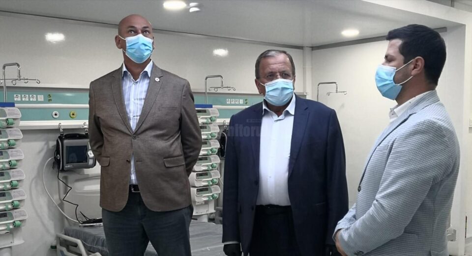 Gheorghe Flutur a inaugurat unitatea de terapie intensivă de la secția de boli infecțioase Gheorghe Flutur a inaugurat unitatea de terapie intensivă de la secția de boli infecțioase