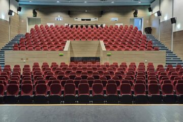 Sala de spectacole a Teatrului „Matei Vișniec” Suceava