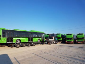 Primele autobuze electrice din lotul de 25 au ajuns în Suceava