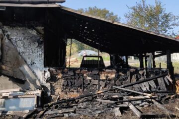 Incendiu într-o gospodărie din Ipotești