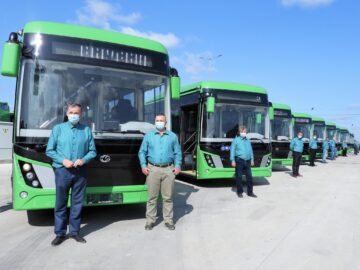 Noua imagine a transportului public local din Suceava - autobuze verzi și cămăși verzi pentru șoferi