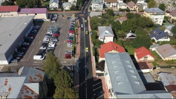 Străzile Mărășești și Mihail Kogălniceanu au fost reabilitate complet și modernizate, până pe Serpentine