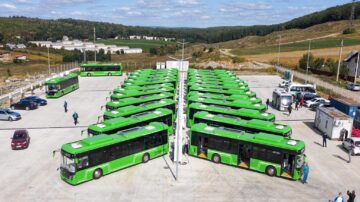Călătorii gratuite, în probe, timp de două săptămâni, cu cele 25 de autobuze electrice cumpărate de Primăria Suceava